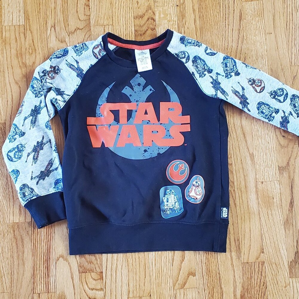 Disney Star Wars Sweatshirt - Sz 7/8